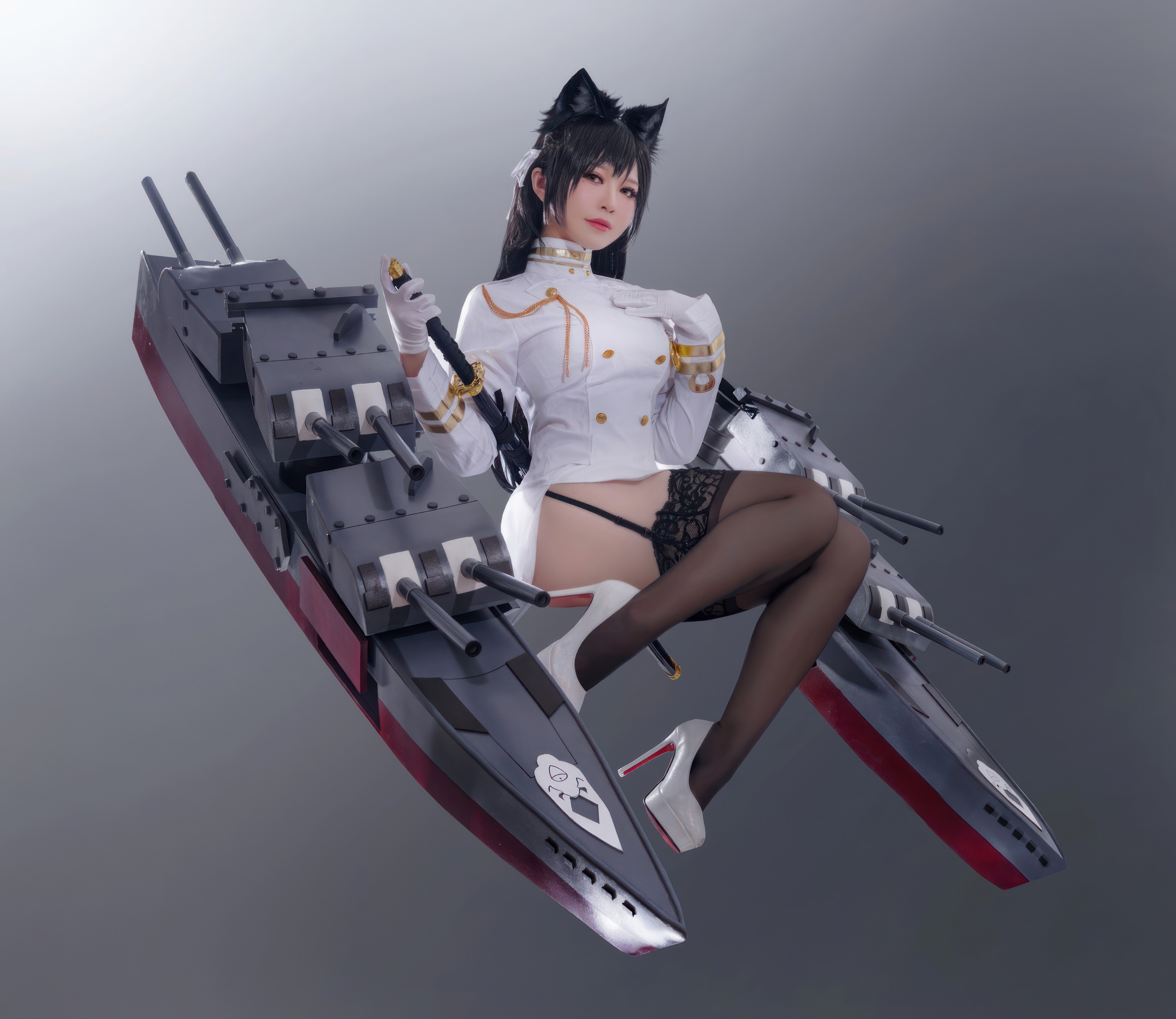图片[1]-半半子 – NO.092 碧蓝航线 爱宕原皮[45P]-XikXak
